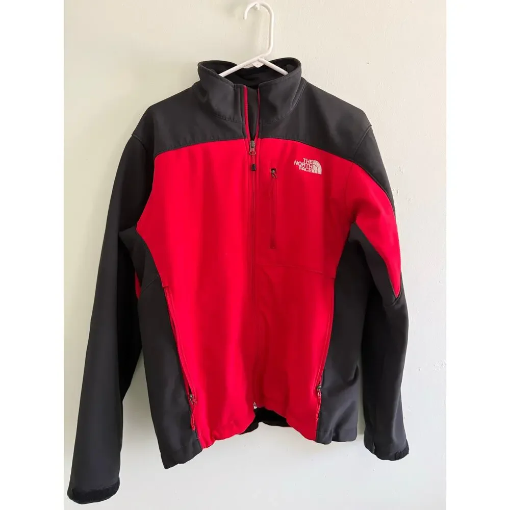 The North Face | Red/Black Pamir Windstopper Jacket Softshell Outdoors Zip-Up